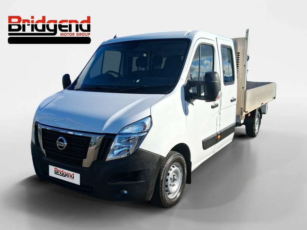 Nissan NV400 2.3 Dci 35 Tekna Chassis Double Cab Man White #3