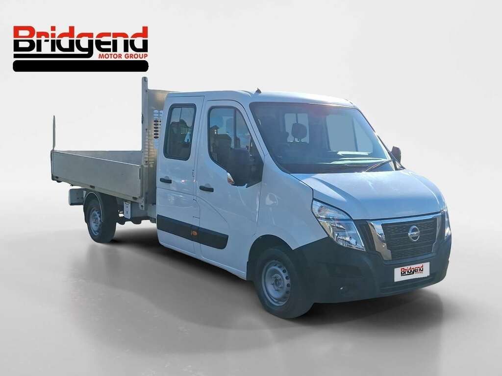 Nissan NV400 2.3 Dci 35 Tekna Chassis Double Cab Man White #2