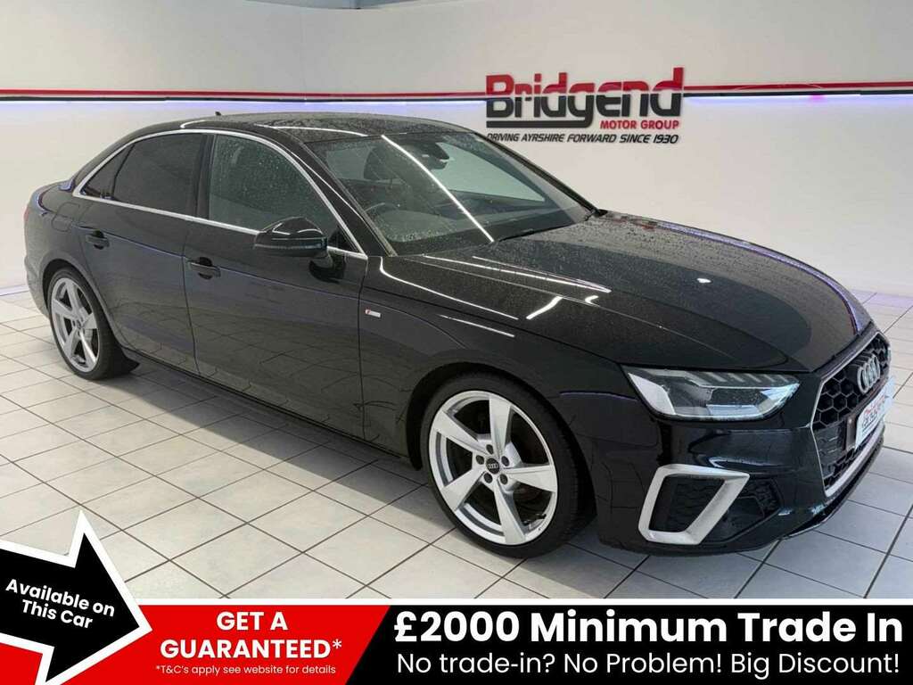 Audi A4 2.0 Tfsi 35 S Line Saloon Black #2