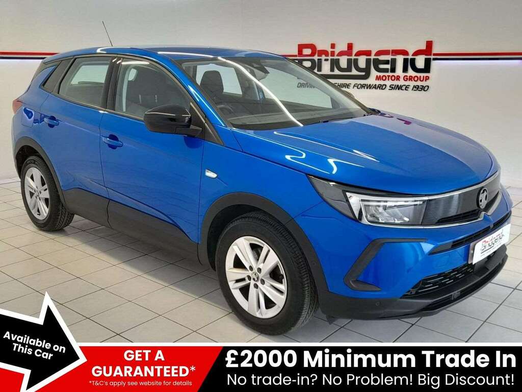 Vauxhall Grandland 1.2 Turbo Design Suv SH22WDY Blue #2
