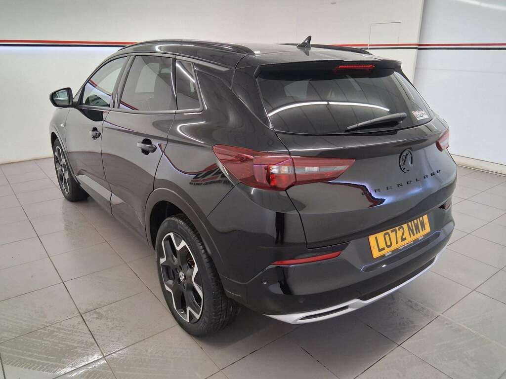 Vauxhall Grandland 1.2 Turbo Ultimate Suv LO72NWW Black #4