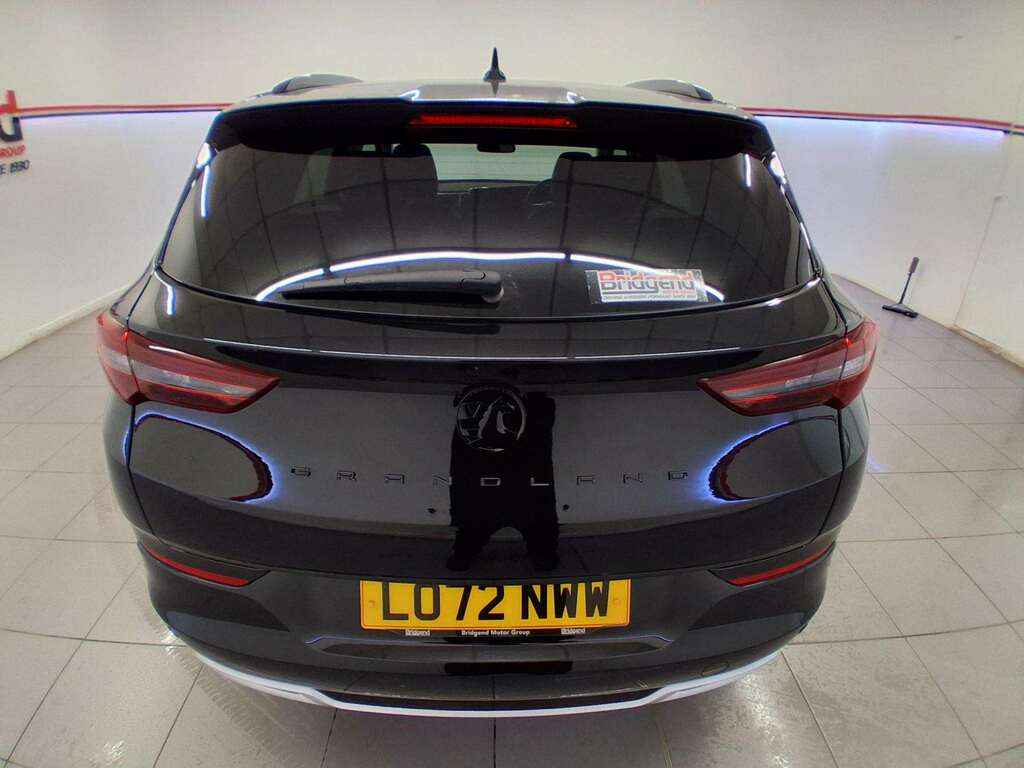 Vauxhall Grandland 1.2 Turbo Ultimate Suv LO72NWW Black #5