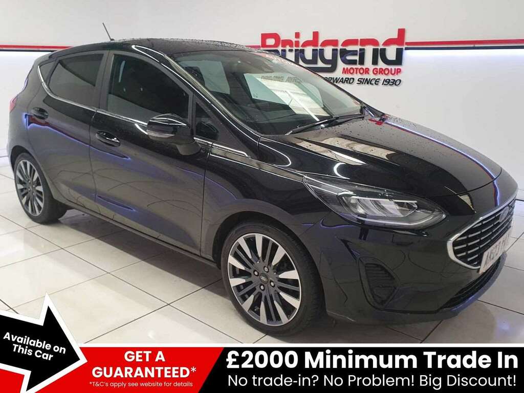 Ford Fiesta 1.0T Ecoboost Mhev Titanium X Hatchback AK23YAY Black #2