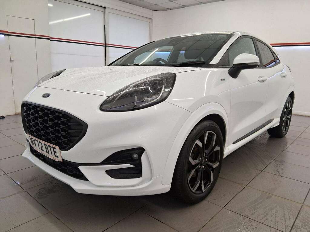 Ford Puma 1.0T Ecoboost Mhev St-line X Suv MV72BTE White #3