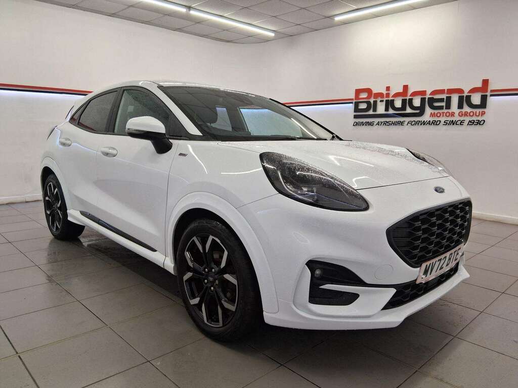 Ford Puma 1.0T Ecoboost Mhev St-line X Suv MV72BTE White #2