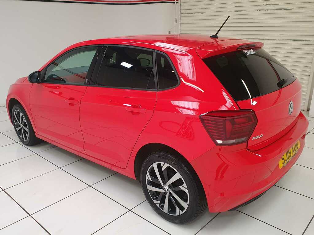 Volkswagen Polo 1.0 Evo Beats Hatchback SJ19XUB Red #4