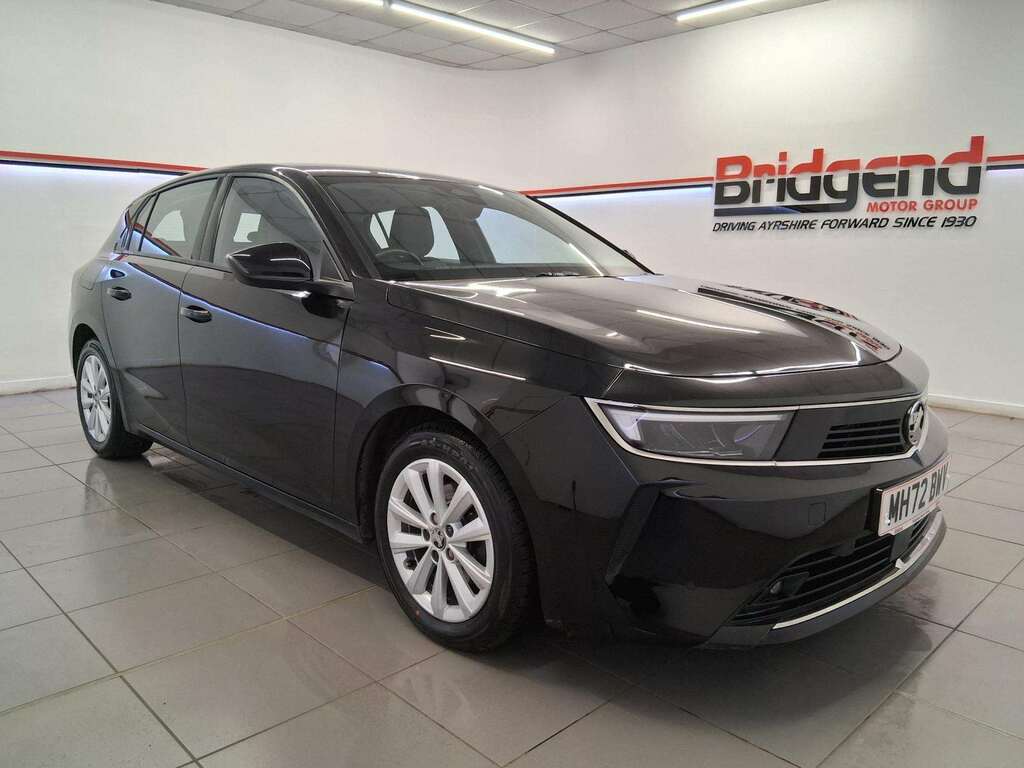 Vauxhall Astra 1.2 Turbo Design Hatchback MH72BWV Black #2