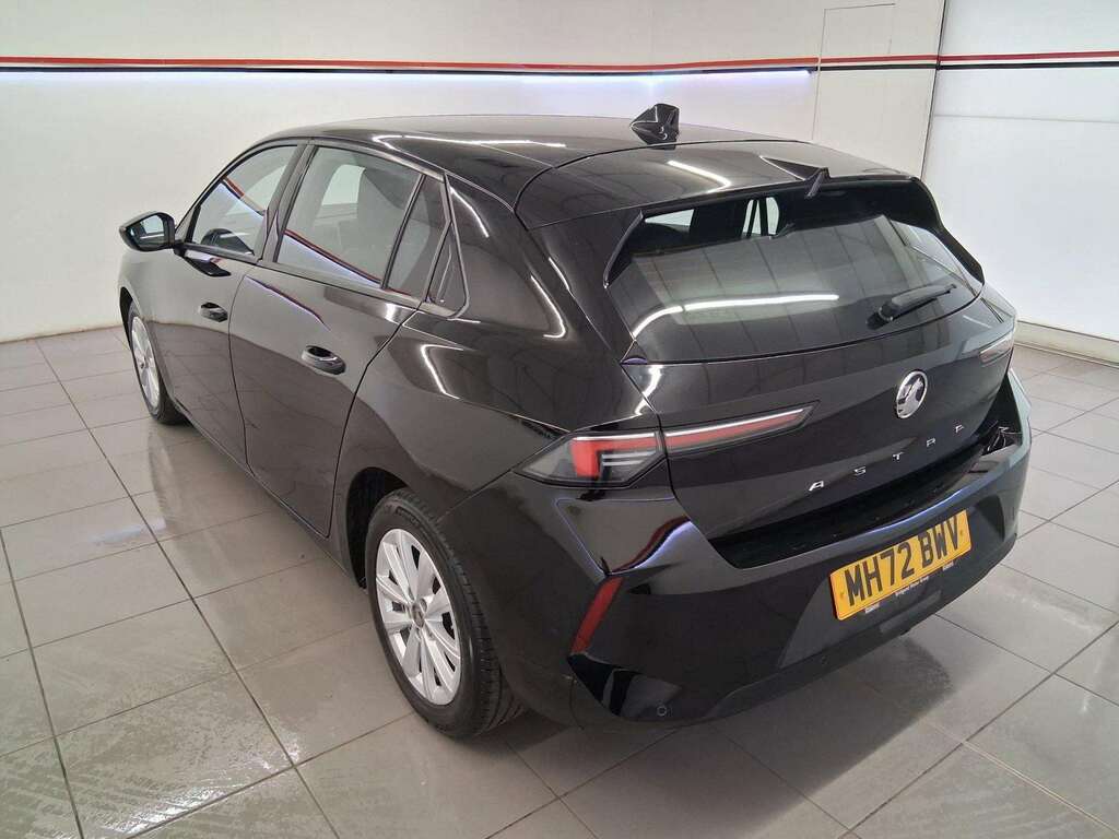 Vauxhall Astra 1.2 Turbo Design Hatchback MH72BWV Black #4