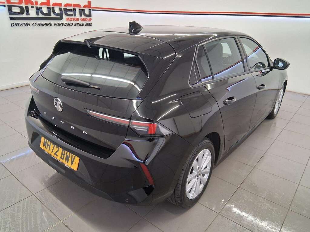 Vauxhall Astra 1.2 Turbo Design Hatchback MH72BWV Black #6
