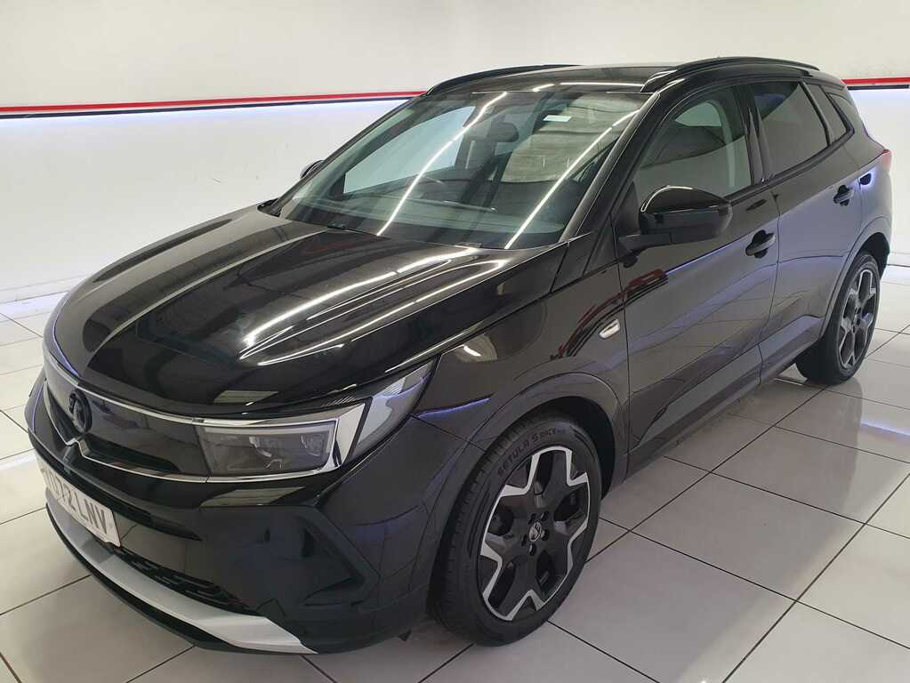 Vauxhall Grandland 1.5 Turbo D Ultimate Suv YO72LNV Black #3