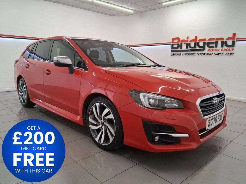 Subaru Levorg 2.0I Gt Sport Tourer 4Wd Red #2