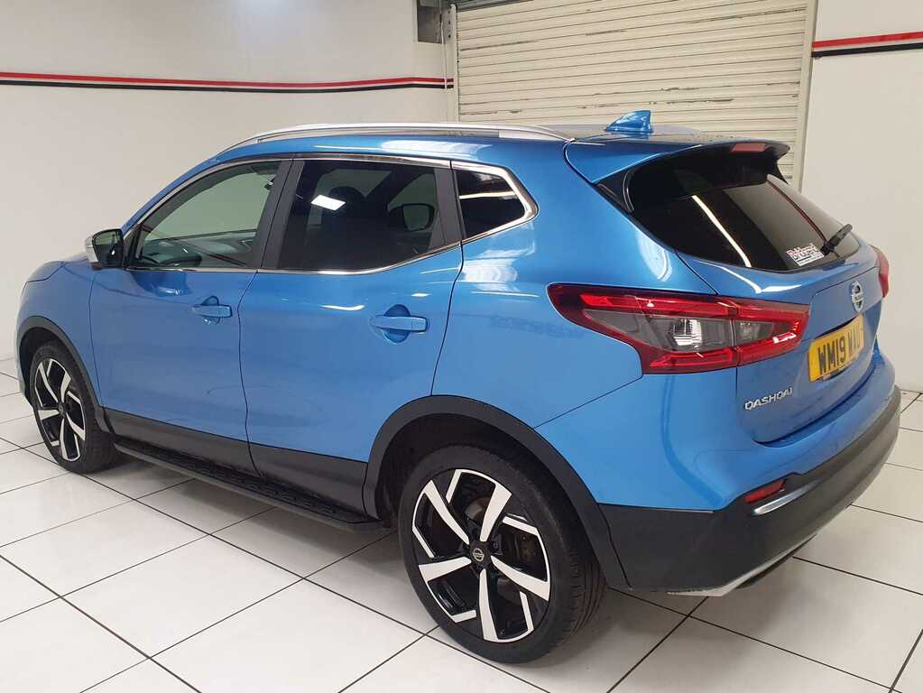 Nissan Qashqai 1.3 Dig-t Tekna Suv WM19WAU Blue #4
