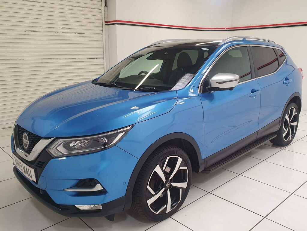 Nissan Qashqai 1.3 Dig-t Tekna Suv WM19WAU Blue #3