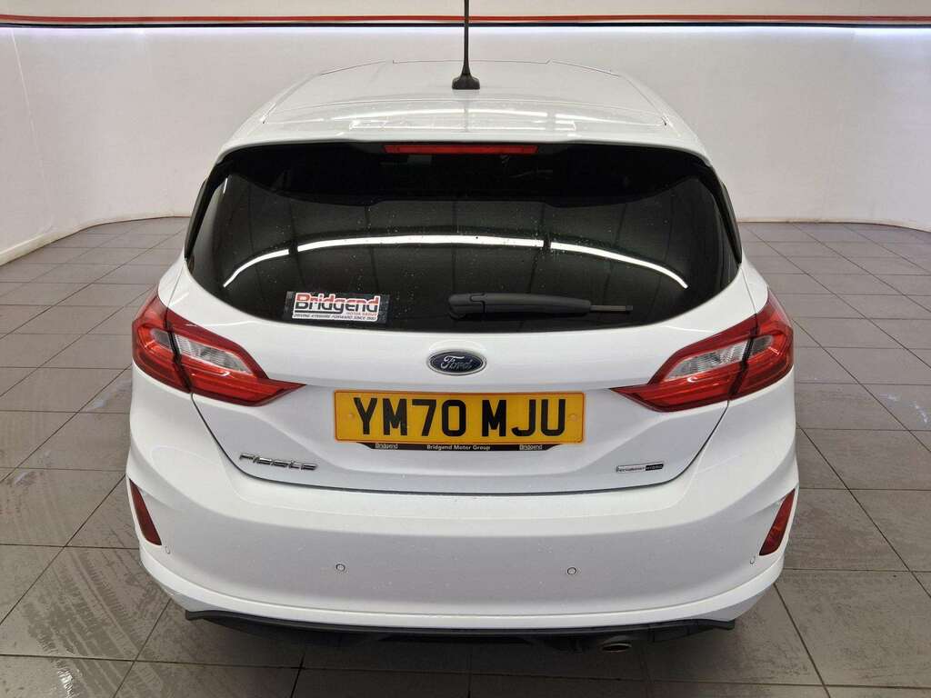 Ford Fiesta 1.0T Ecoboost Mhev St-line Edition Hatchback YM70MJU White #5