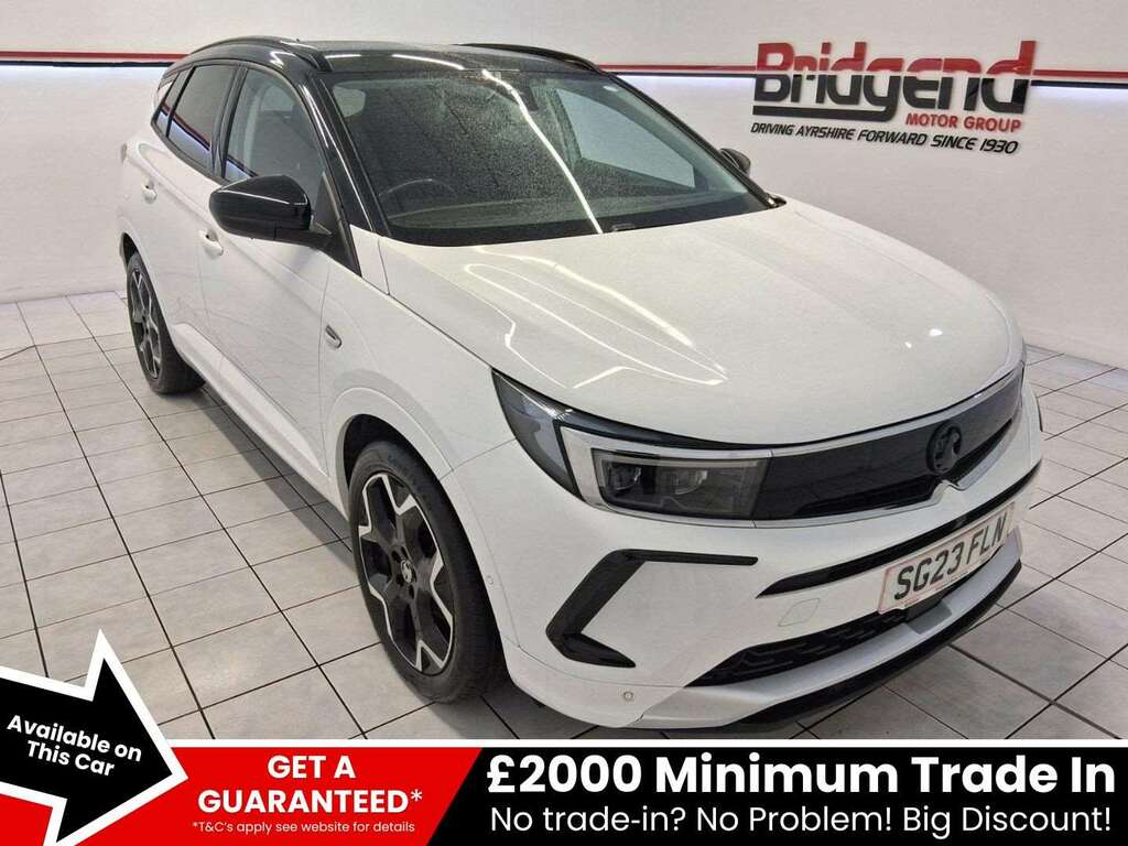 Vauxhall Grandland 1.2 Turbo Ultimate Suv SG23FLN White #2