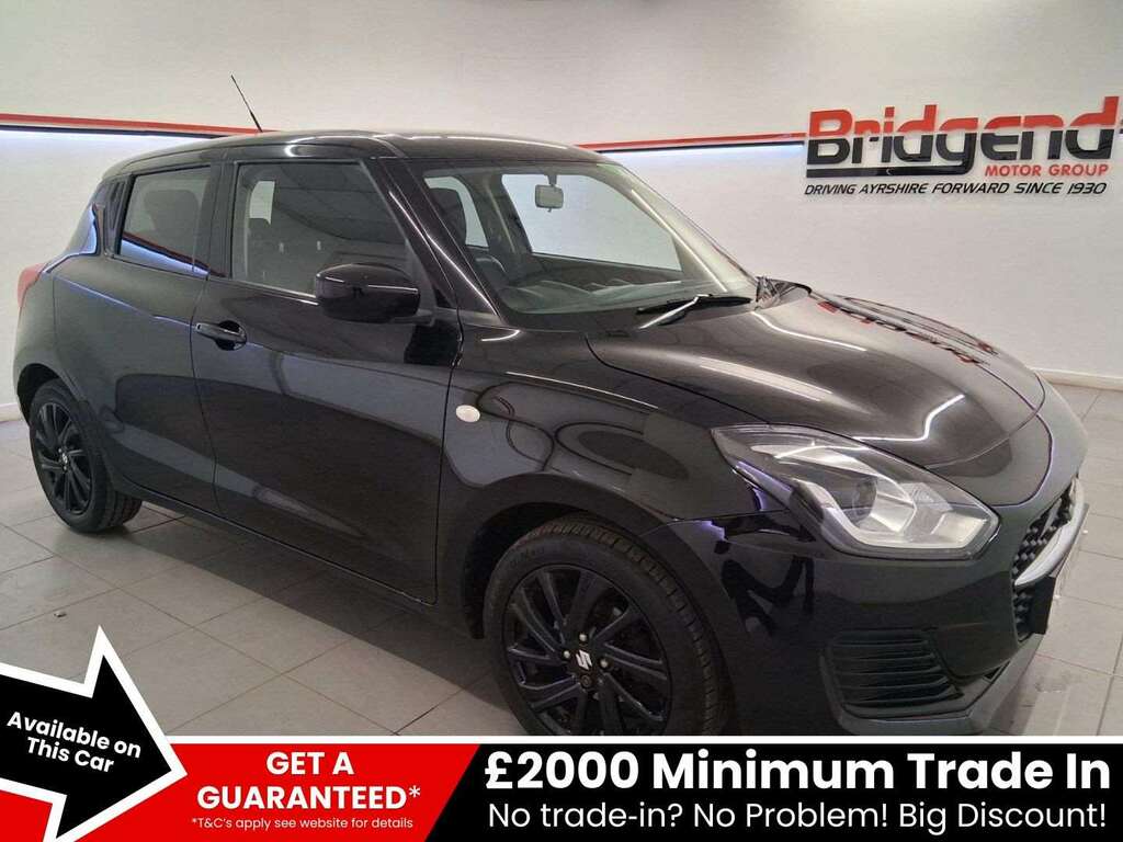 Suzuki Swift 1.2 Dualjet Mhev Sz-l Hatchback SK71ONO Black #2