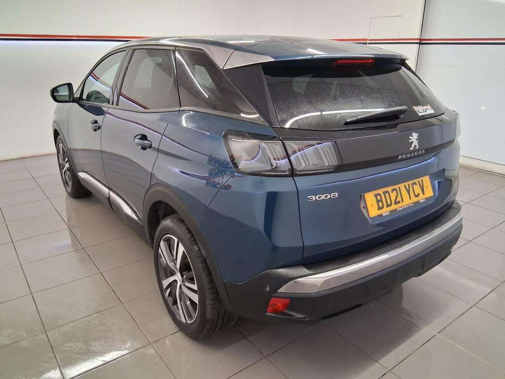 Peugeot 3008 1.2 Puretech Allure Suv BD21YCV Blue #4