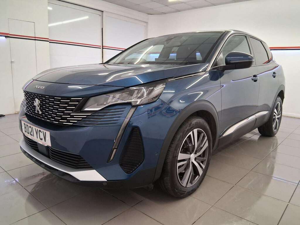 Peugeot 3008 1.2 Puretech Allure Suv BD21YCV Blue #3