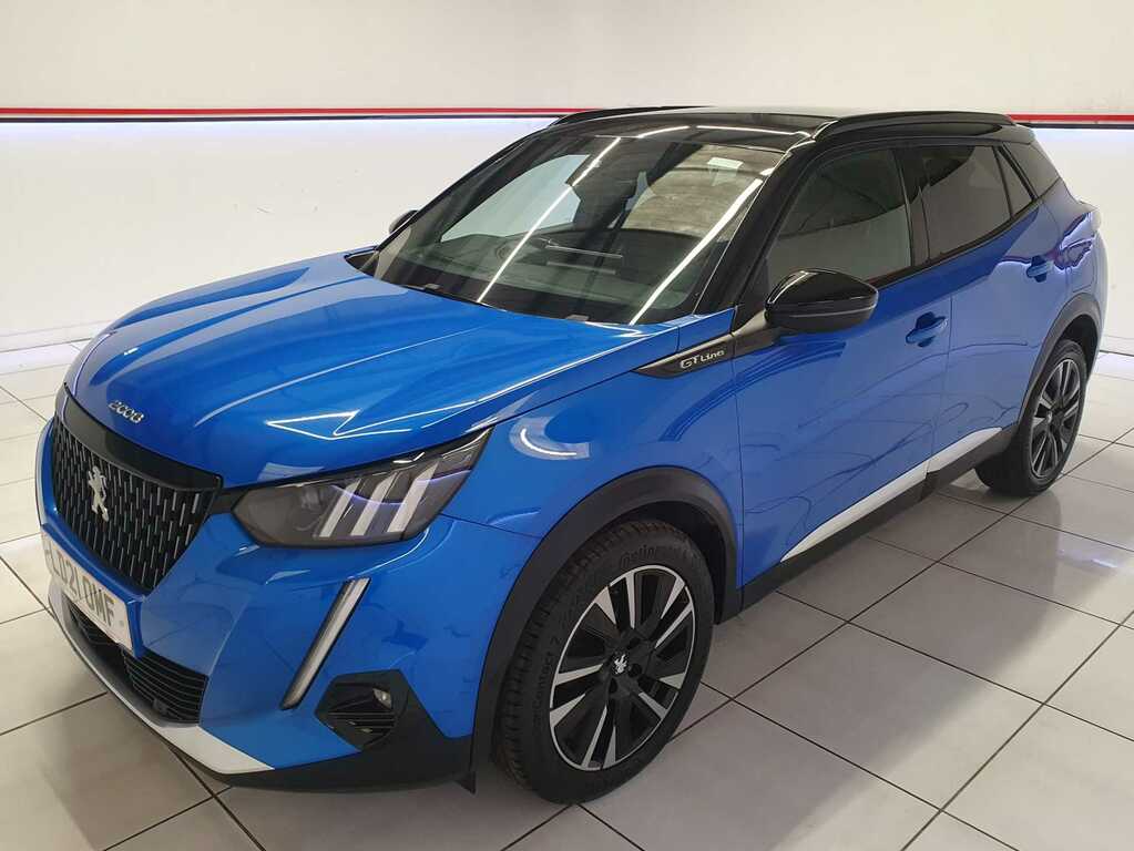 Peugeot 2008 1.2 Puretech Gt Line Suv LD21OMF Blue #3
