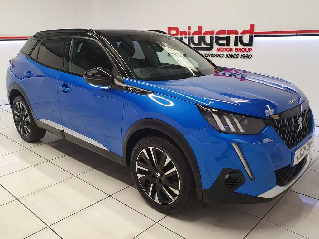 Peugeot 2008 1.2 Puretech Gt Line Suv LD21OMF Blue #2