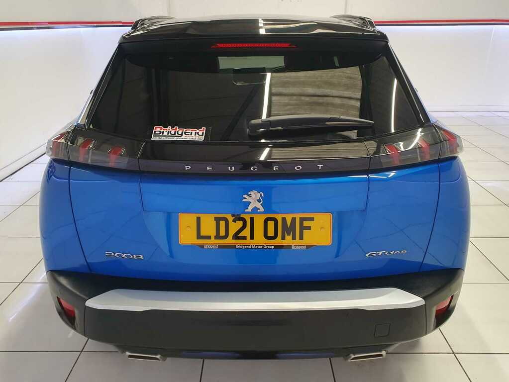 Peugeot 2008 1.2 Puretech Gt Line Suv LD21OMF Blue #5