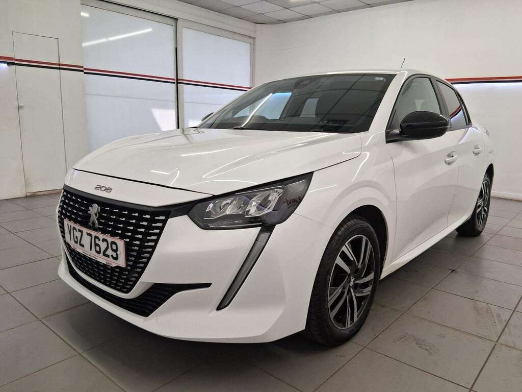 Peugeot 208 1.2 Puretech Active Premium Hatchback YGZ7629 White #3