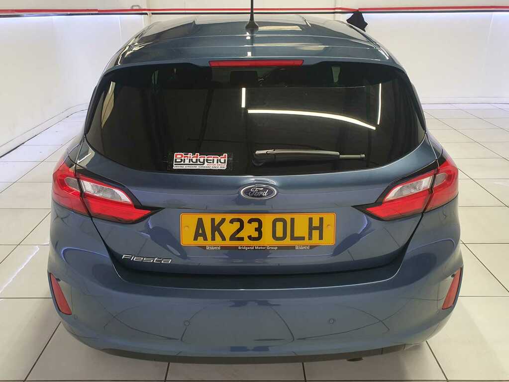 Ford Fiesta 1.0T Ecoboost Titanium Hatchback AK23OLH Blue #4