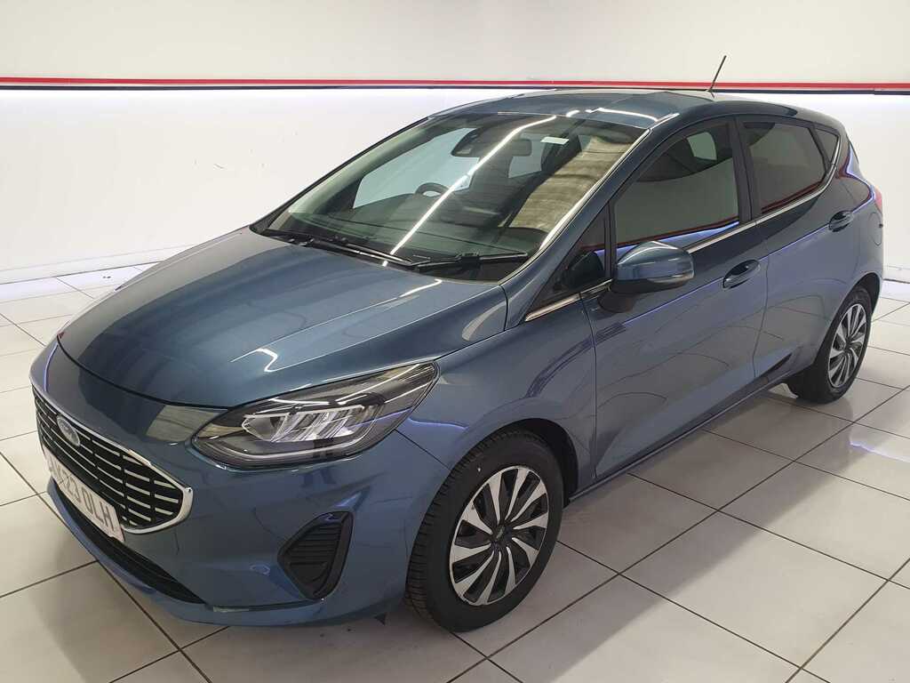 Ford Fiesta 1.0T Ecoboost Titanium Hatchback AK23OLH Blue #2