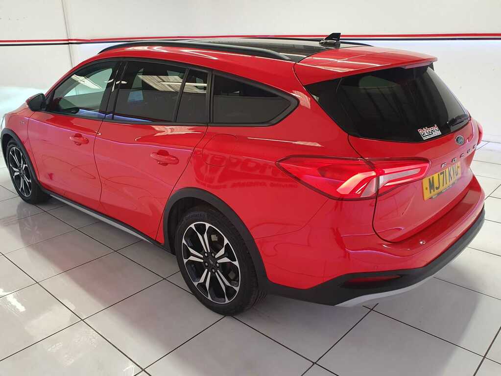 Ford Focus 1.5 Ecoblue Active X Estate MJ71KYU Red #4