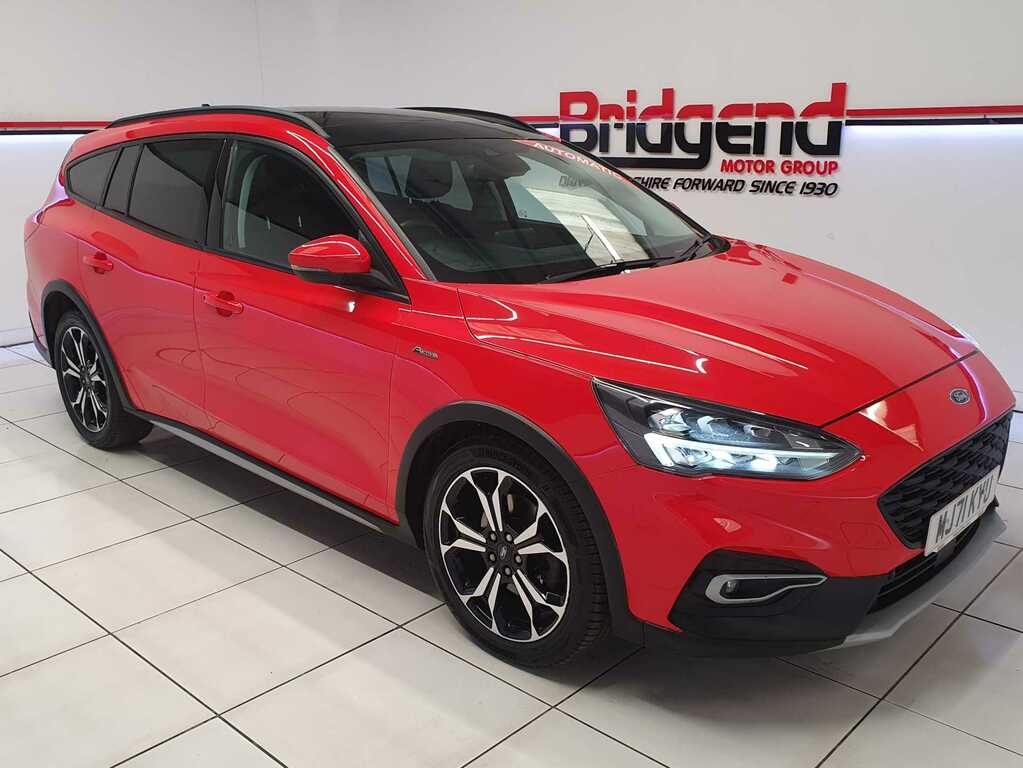Ford Focus 1.5 Ecoblue Active X Estate MJ71KYU Red #2