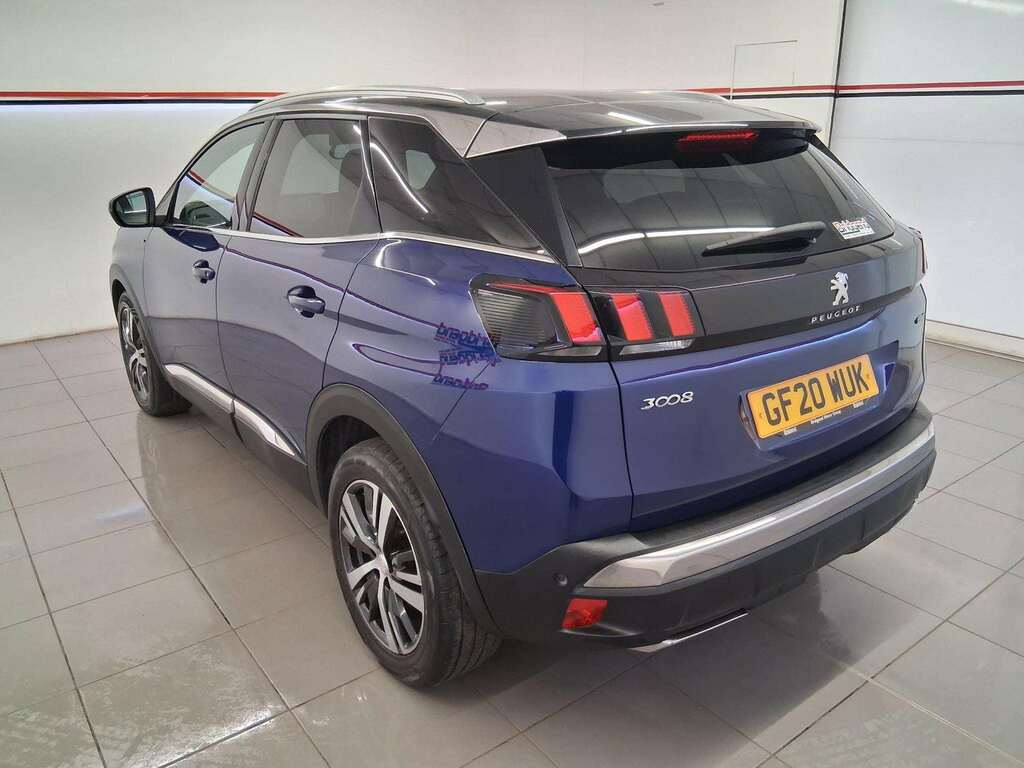 Peugeot 3008 1.5 Bluehdi Gt Line Suv GF20WUK Blue #4