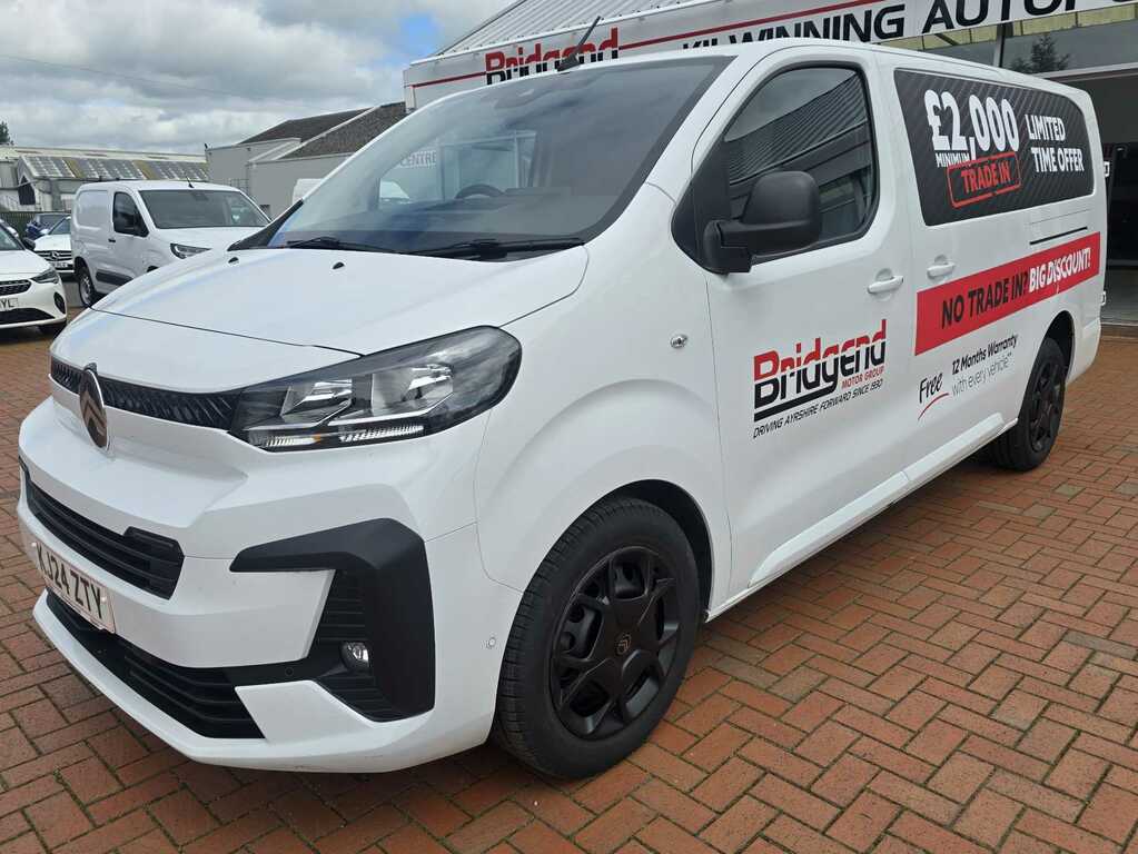 Citroen Dispatch 1.5 Bluehdi Driver XL Panel Van 6Dr KJ24ZTY White #3