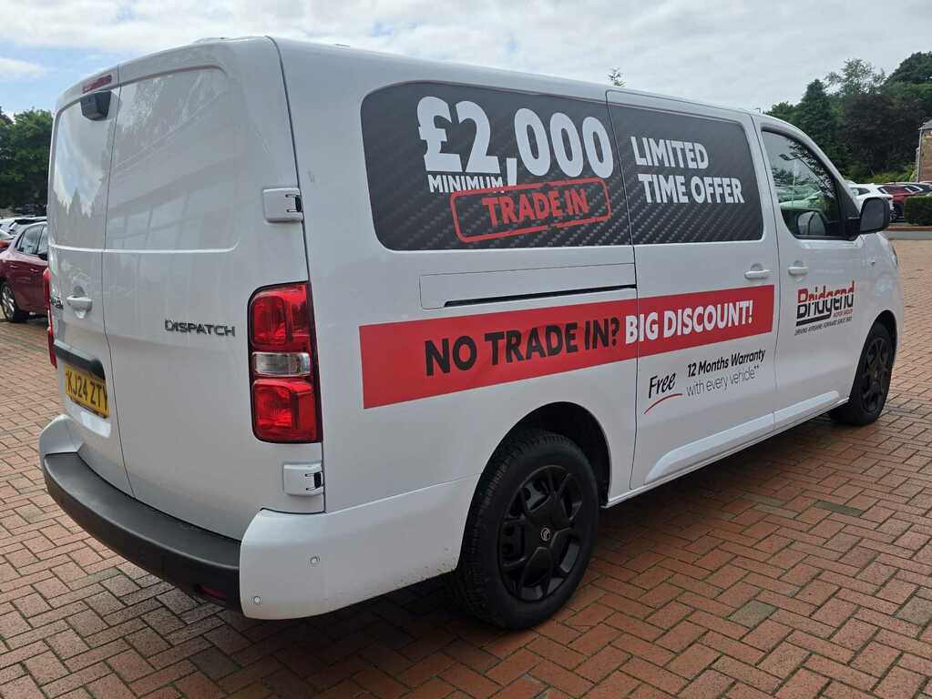 Citroen Dispatch 1.5 Bluehdi Driver XL Panel Van 6Dr KJ24ZTY White #6