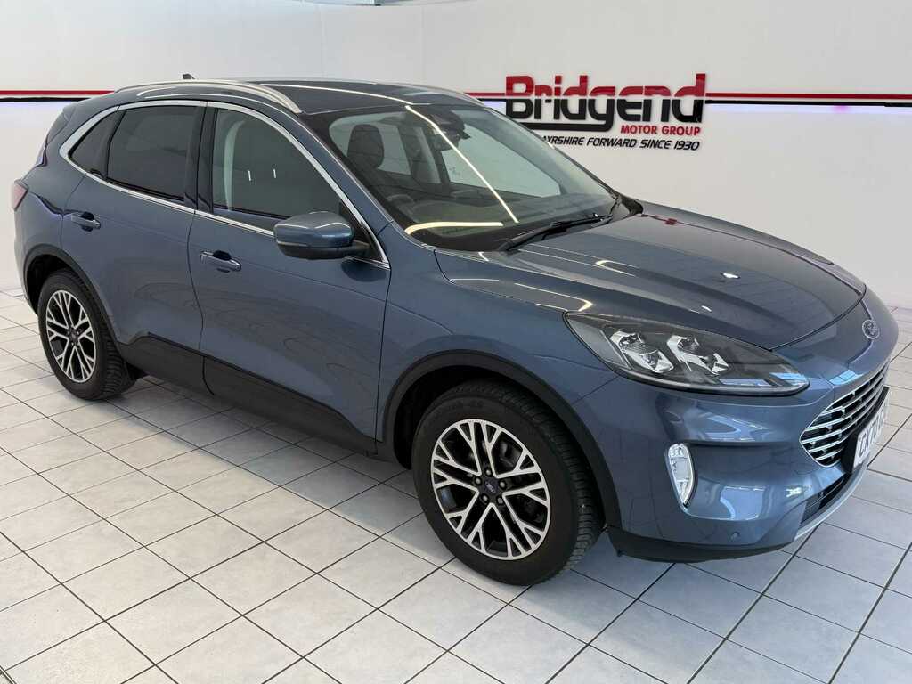 Ford Kuga 2.0 Ecoblue Titanium Suv Awd CK70GDU Blue #2