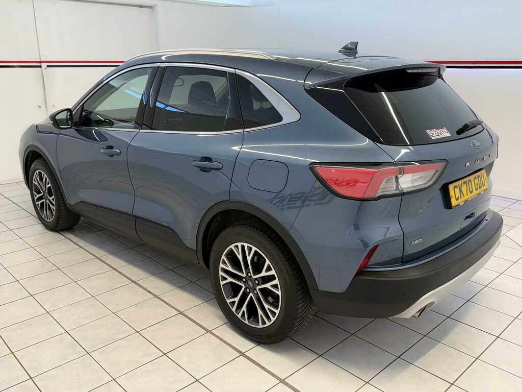 Ford Kuga 2.0 Ecoblue Titanium Suv Awd CK70GDU Blue #4
