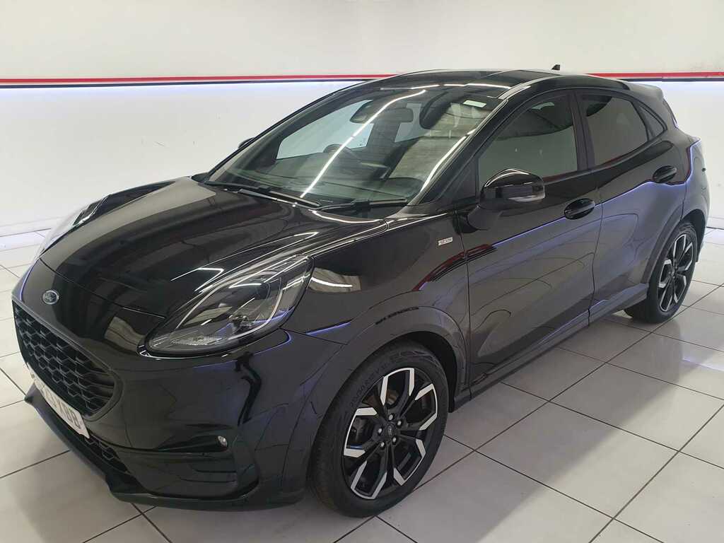 Ford Puma 1.0T Ecoboost Mhev St-line X Suv SF23XBB Black #3