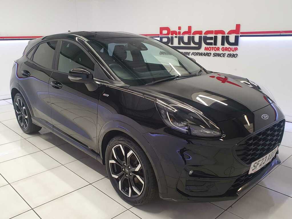 Ford Puma 1.0T Ecoboost Mhev St-line X Suv SF23XBB Black #2