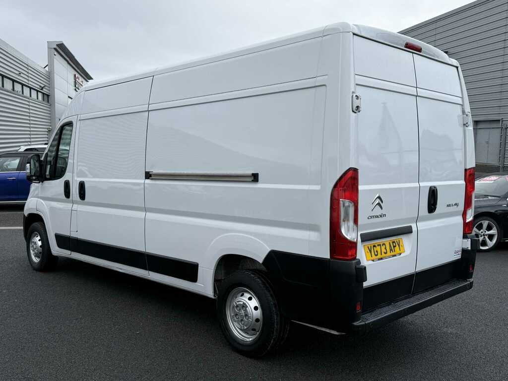 Citroen Relay 2.2 Bluehdi 35 Enterprise Edition Panel Van Di YG73APY White #4