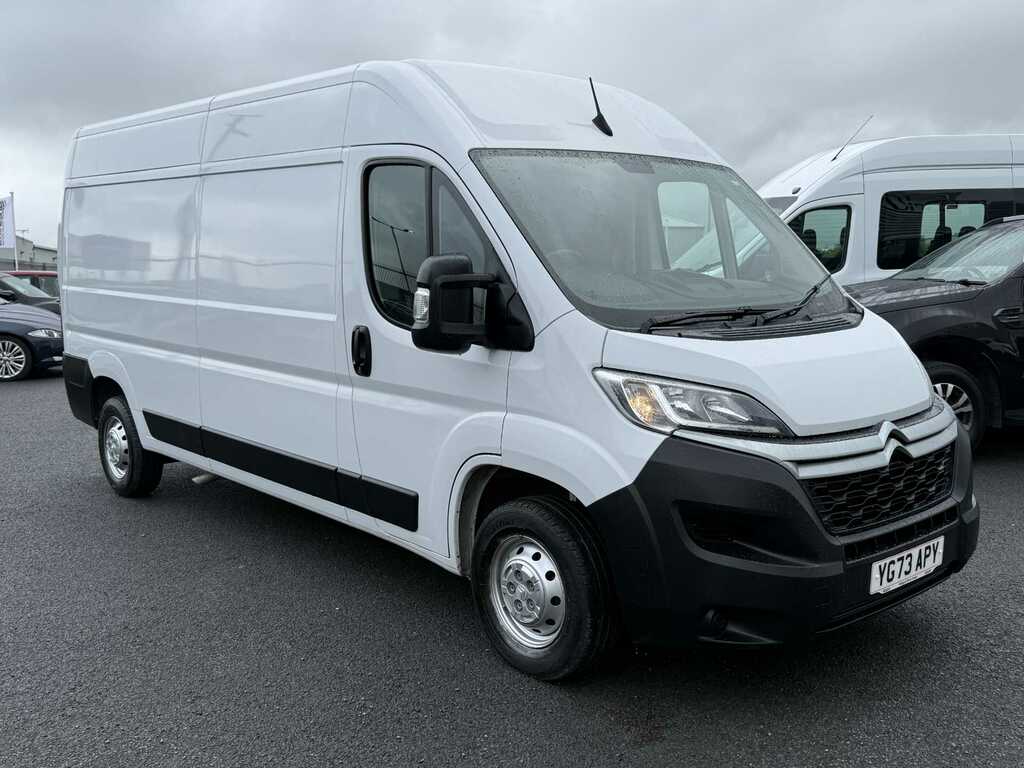 Citroen Relay 2.2 Bluehdi 35 Enterprise Edition Panel Van Di YG73APY White #2