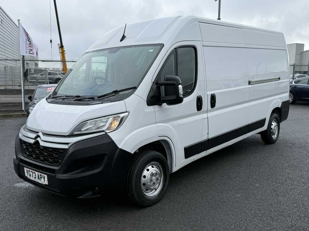 Citroen Relay 2.2 Bluehdi 35 Enterprise Edition Panel Van Di YG73APY White #3
