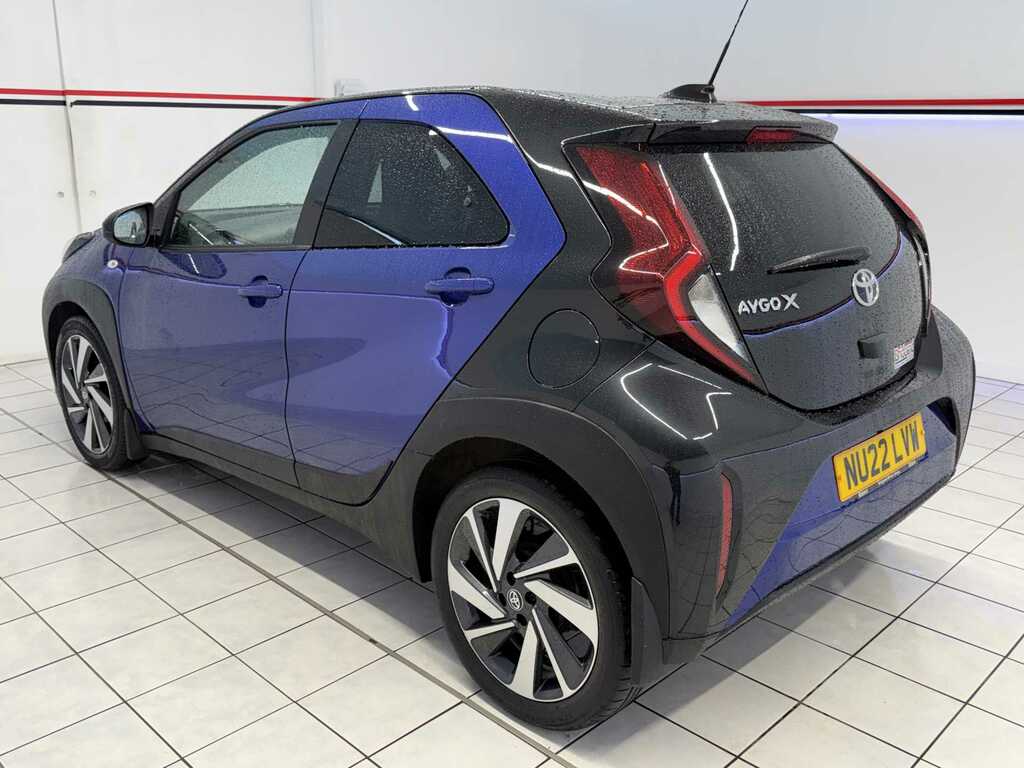 Toyota Aygo 1.0 Vvt-i Edge NU22LVW Blue #4