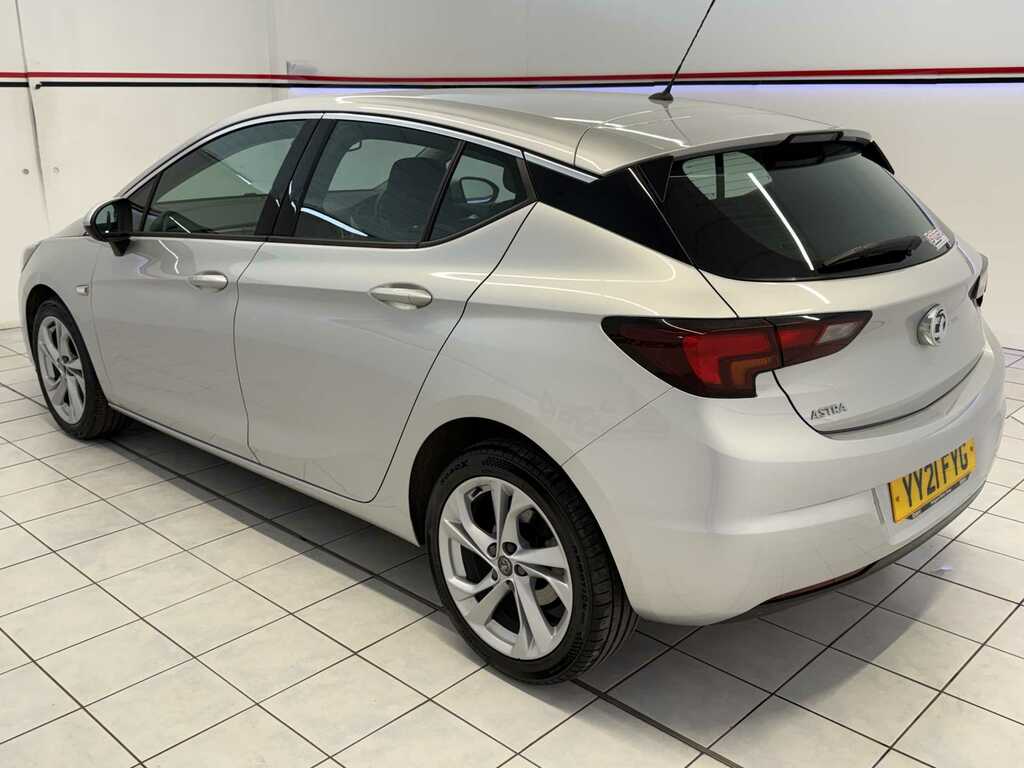 Vauxhall Astra 1.2 Turbo Sri Hatchback YY21FYG Silver #4