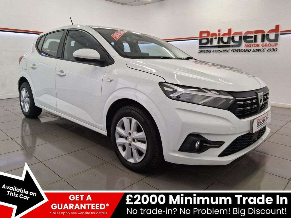 Dacia Sandero 1.0 Tce Comfort Hatchback YF71UKK White #2