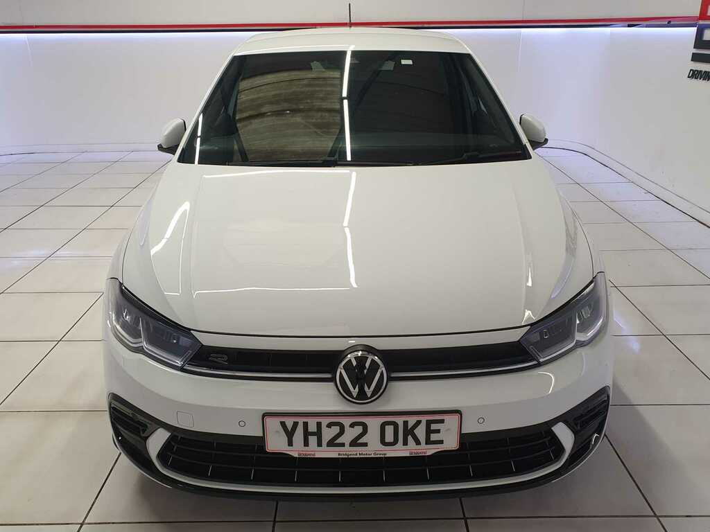 Volkswagen Polo 1.0 Tsi R-line Hatchback White