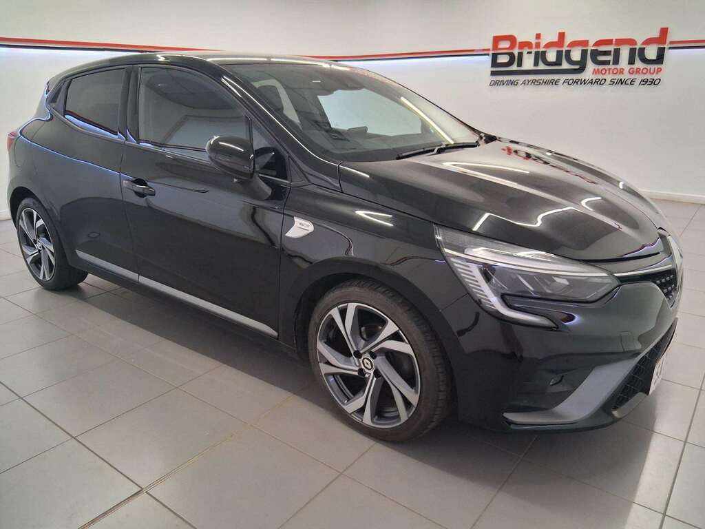 Renault Clio 1.0 Tce Rs Line Hatchback SA73XWB Black #2