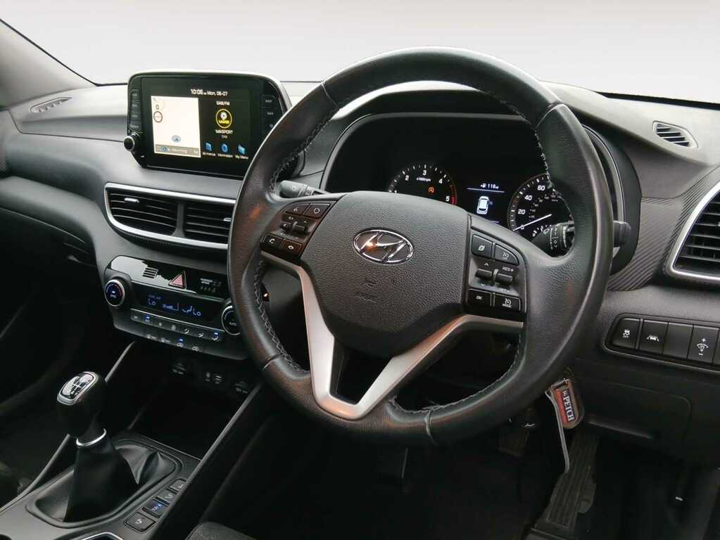 Hyundai Tucson 1.6 Crdi Mhev Se Nav Suv Black #5