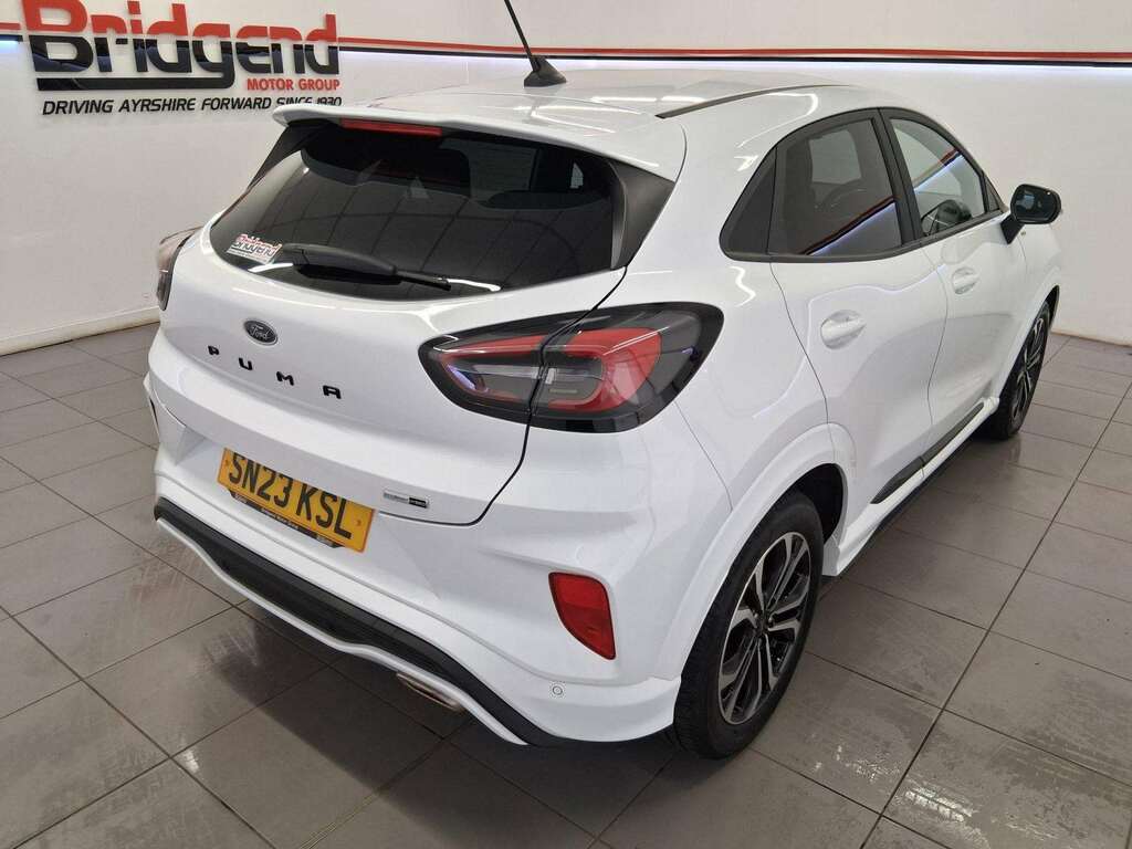 Ford Puma 1.0T Ecoboost Mhev St-line Suv SN23KSL White #6