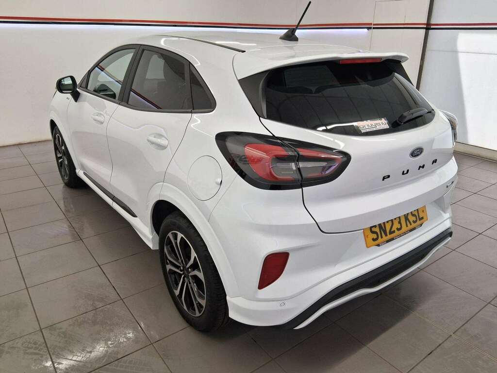 Ford Puma 1.0T Ecoboost Mhev St-line Suv SN23KSL White #4