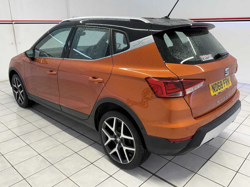 Seat Arona 1.0 Tsi Gpf Xcellence Lux Suv ND68FRK Orange #4
