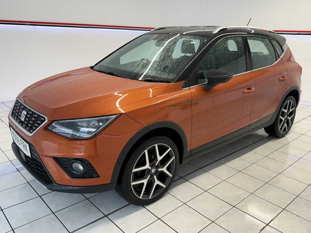 Seat Arona 1.0 Tsi Gpf Xcellence Lux Suv ND68FRK Orange #3
